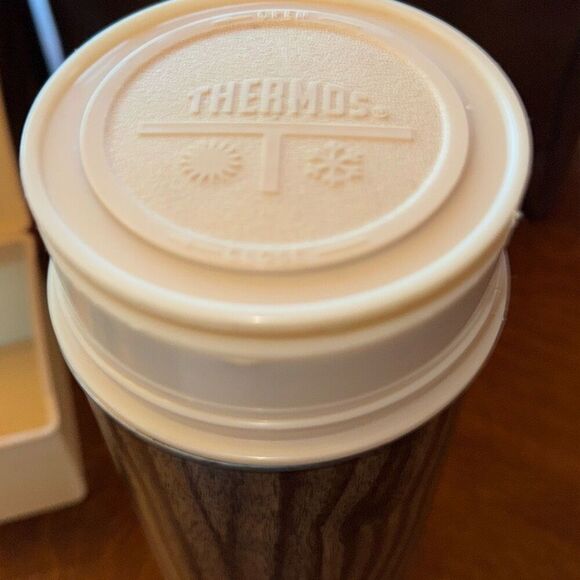 Vintage 50’s 60’s Thermos Set With Original Vinyl Picnic Bag - Picture 7 of 16